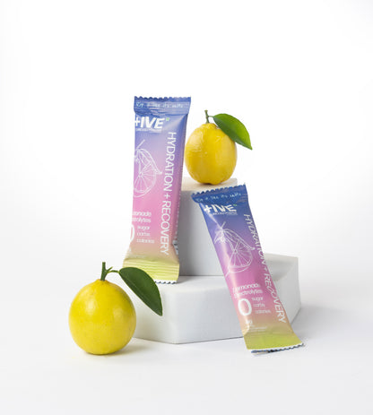 +IVE Electrolytes Drink Mix - Lemonade Flavour - Pack of 2 - 80gm + 80gm (4g x 40 Sachet)